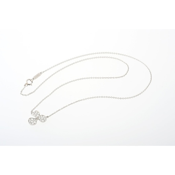 Tiffany Paper Flower Necklace Diamond